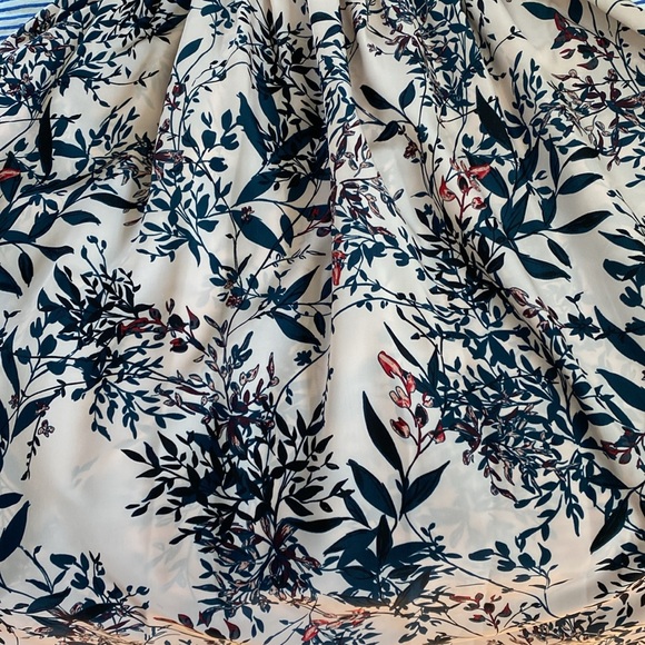 Parker silky maxi dress, pale pink and green floral. size XS NWOT - Picture 5 of 5